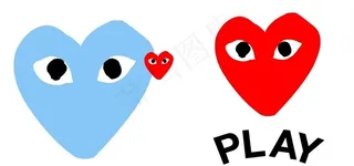 川久保玲 PLAY   爱心图片