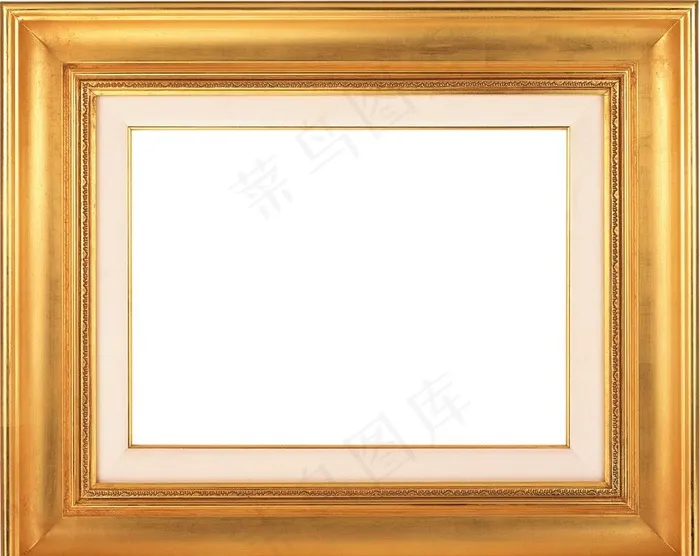 金色边框图片(7000X5773(DPI:300))psd模版下载