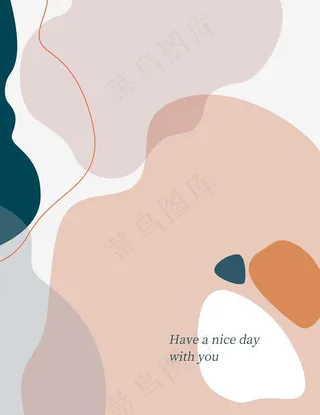 莫兰迪色块背景图片