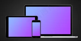 苹果电脑平板手机电子设备样机图片