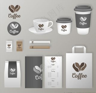 咖啡VI模版图片