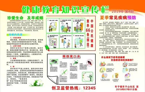 健康教育宣传栏图片