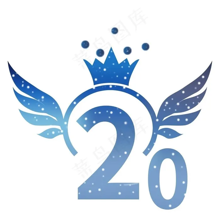 20周年图片ai矢量模版下载