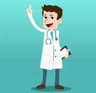 卡通医生图片