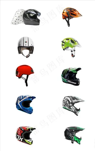 免抠摩托车头盔png素材图片
