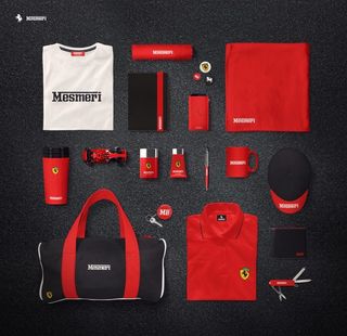 赛车主题VI视觉形象系统样机图片