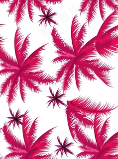 椰树印花图片 椰树印花图片