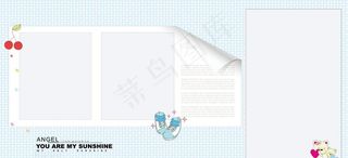 儿童摄影相册模板字母图片