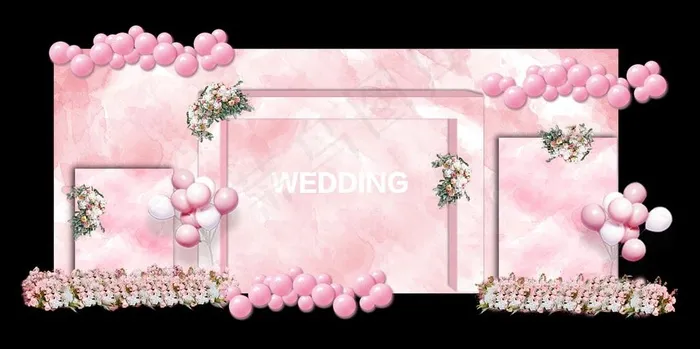 迎宾区效果图图片psd模版下载