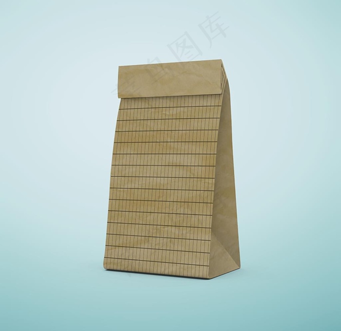 牛皮纸袋样机图片