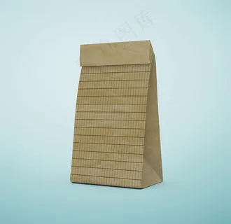 牛皮纸袋样机图片