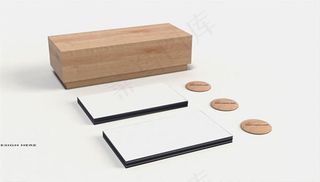 木质名片盒图片