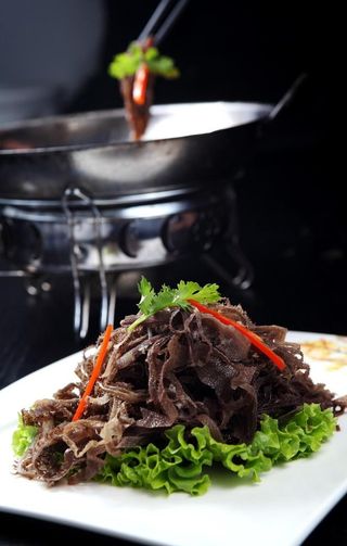 涮锅牛百叶图片