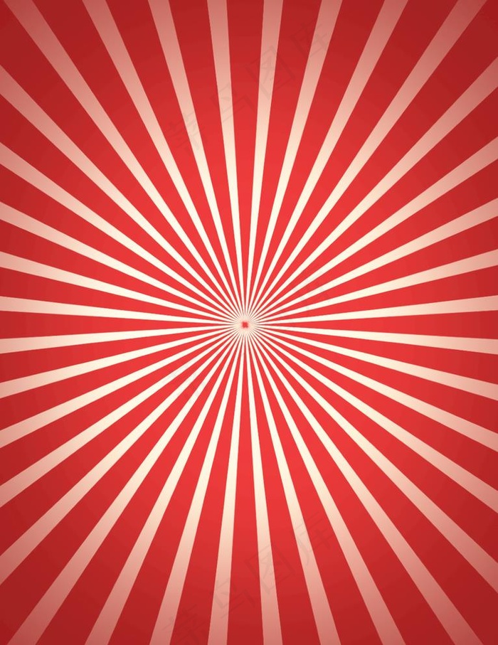 红色放射性背景图片