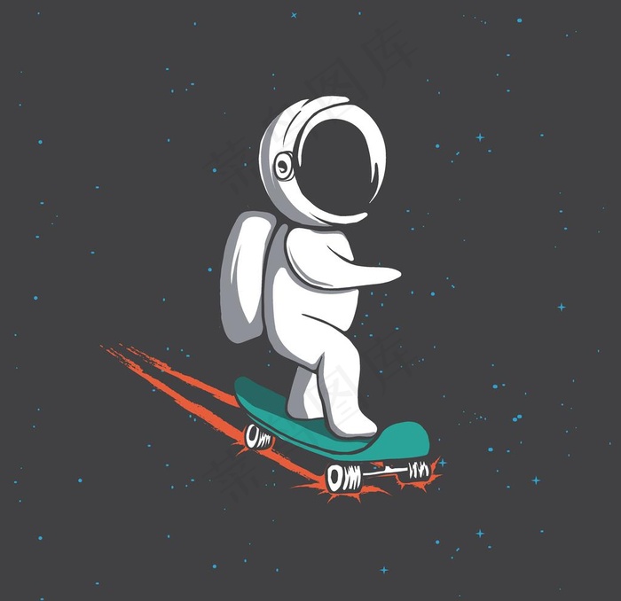太空宇航员设计图片