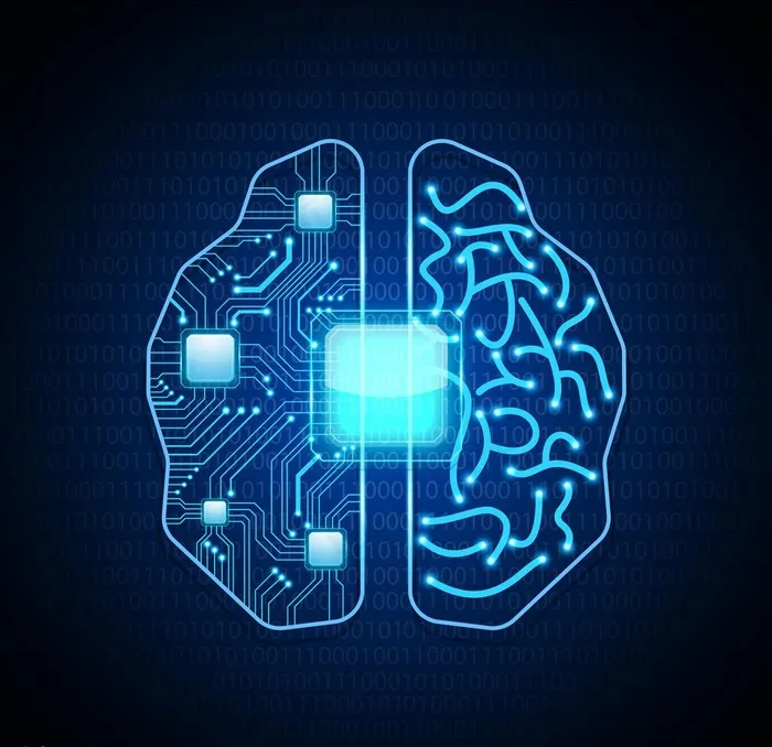 科技大脑图片ai矢量模版下载