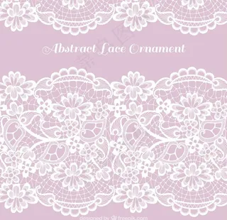 蕾丝花边 背景图片