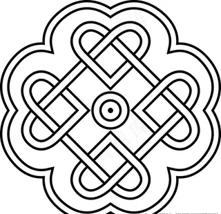 蒙古图案 蒙古元素 蒙古边框图片