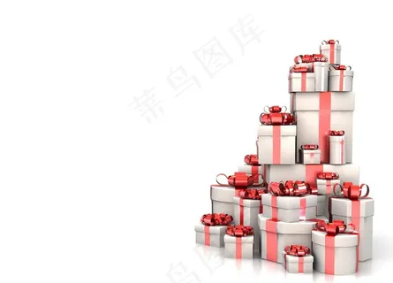一堆礼盒图片