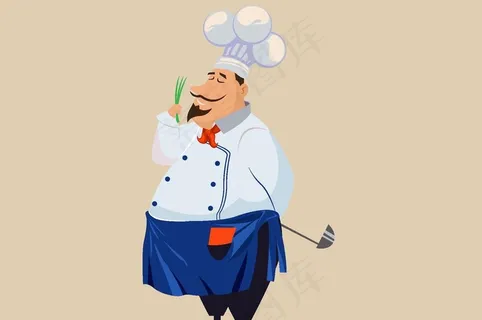 矢量厨师图片