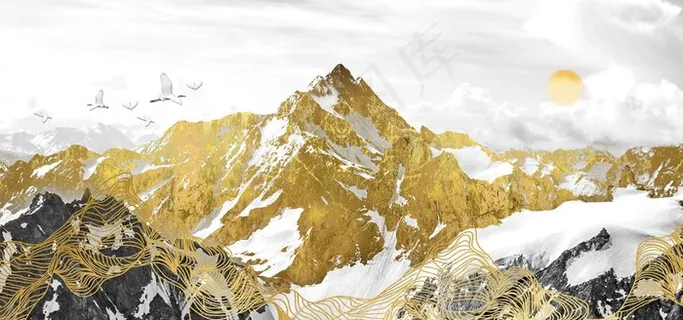 中式装饰画图片