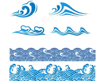 祥云   海浪图片