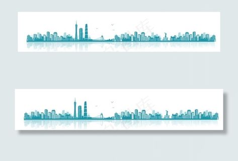 广州建筑矢量图图片