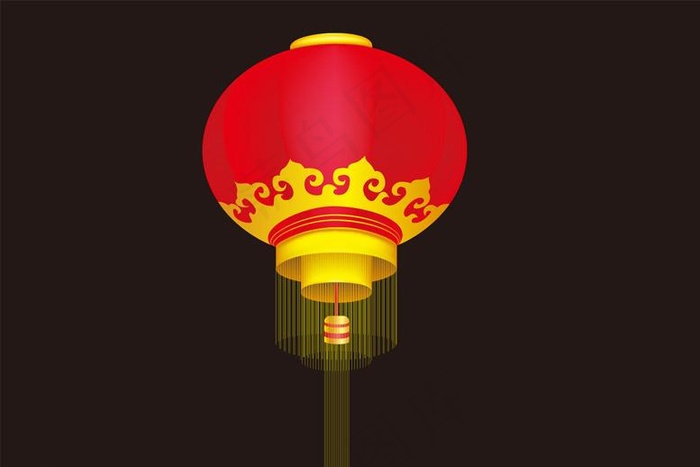 灯笼图片ai矢量模版下载