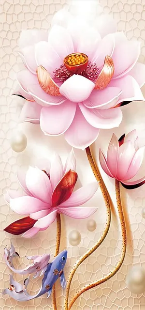 3D荷花图片 3D荷花图片