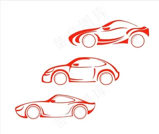 失量汽车轮廓图片