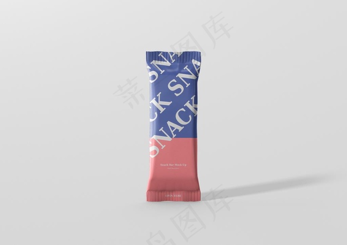 膨化食品包装袋智能贴图样机图片