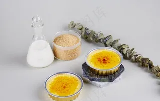 法式焦糖烤布蕾图片