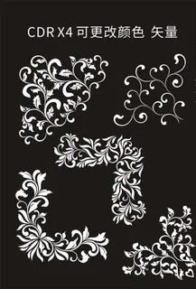 花角  边角图片