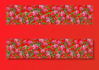 东北大花布图片