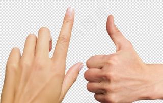 手 大拇指  赞 牛 点击的手图片