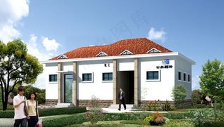 实用工程高清公厕效果图图片