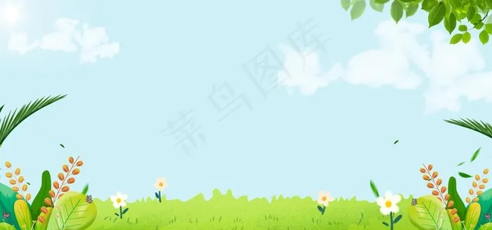 美丽乡村背景图片