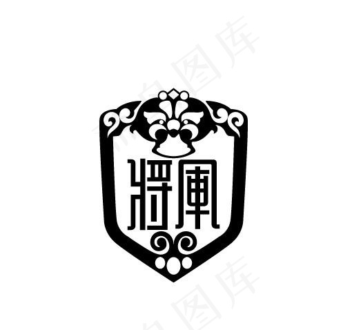 将军 虎头盾牌图片