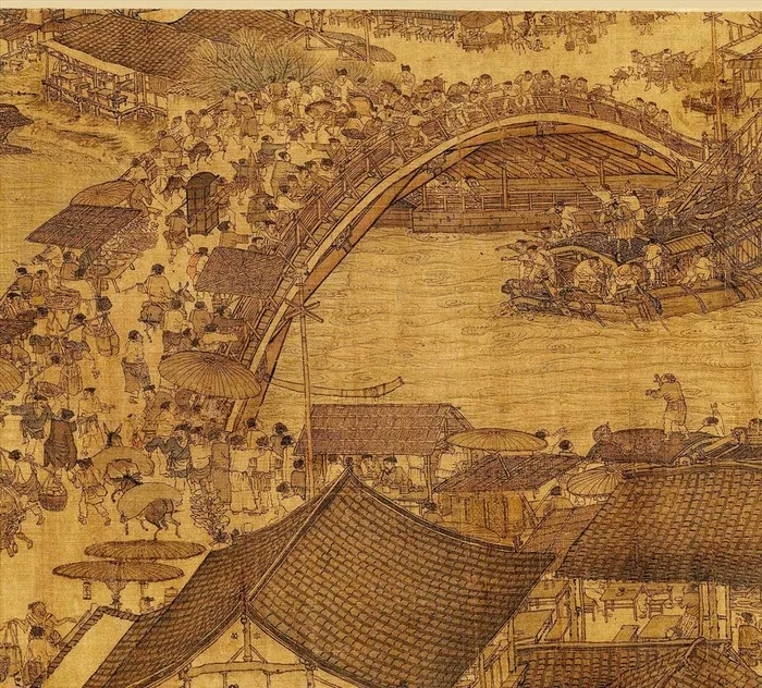 清明上河图 张择端 全景图片