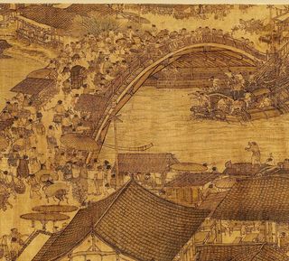 清明上河图 张择端 全景图片