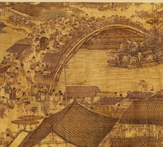 清明上河图 张择端 全景图片