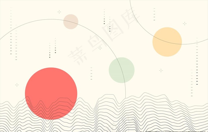 几何背景图片ai矢量模版下载