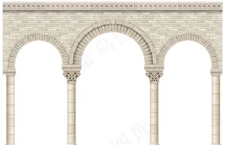 欧式 拱门 砖门艺术图片