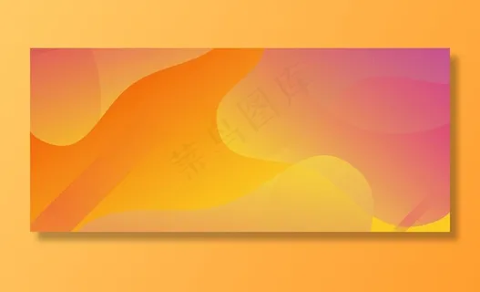 橙色渐变背景图片