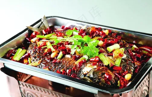 重庆麻辣烤鱼图片 重庆麻辣烤鱼图片