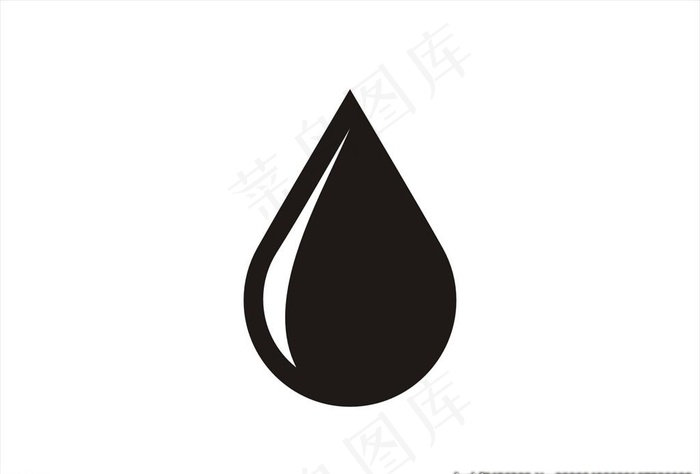 水滴矢量图标图片cdr矢量模版下载