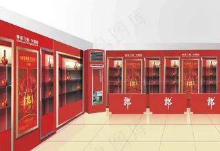 专卖店效果图图片