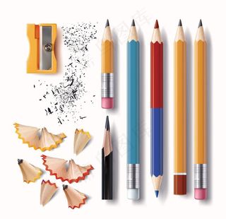 铅笔矢量图片
