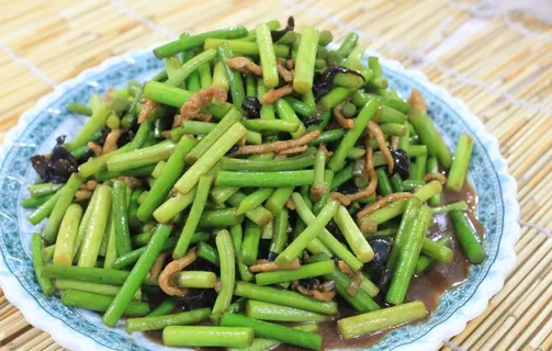 肉丝蒜台图片 肉丝蒜台图片
