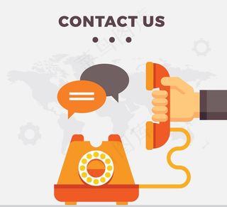 彩色打电话的手臂图片